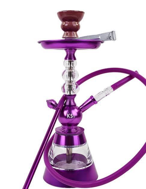 Chicha violet métallisée