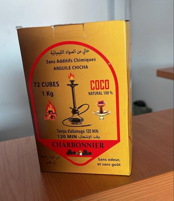 Charbon naturel chicha