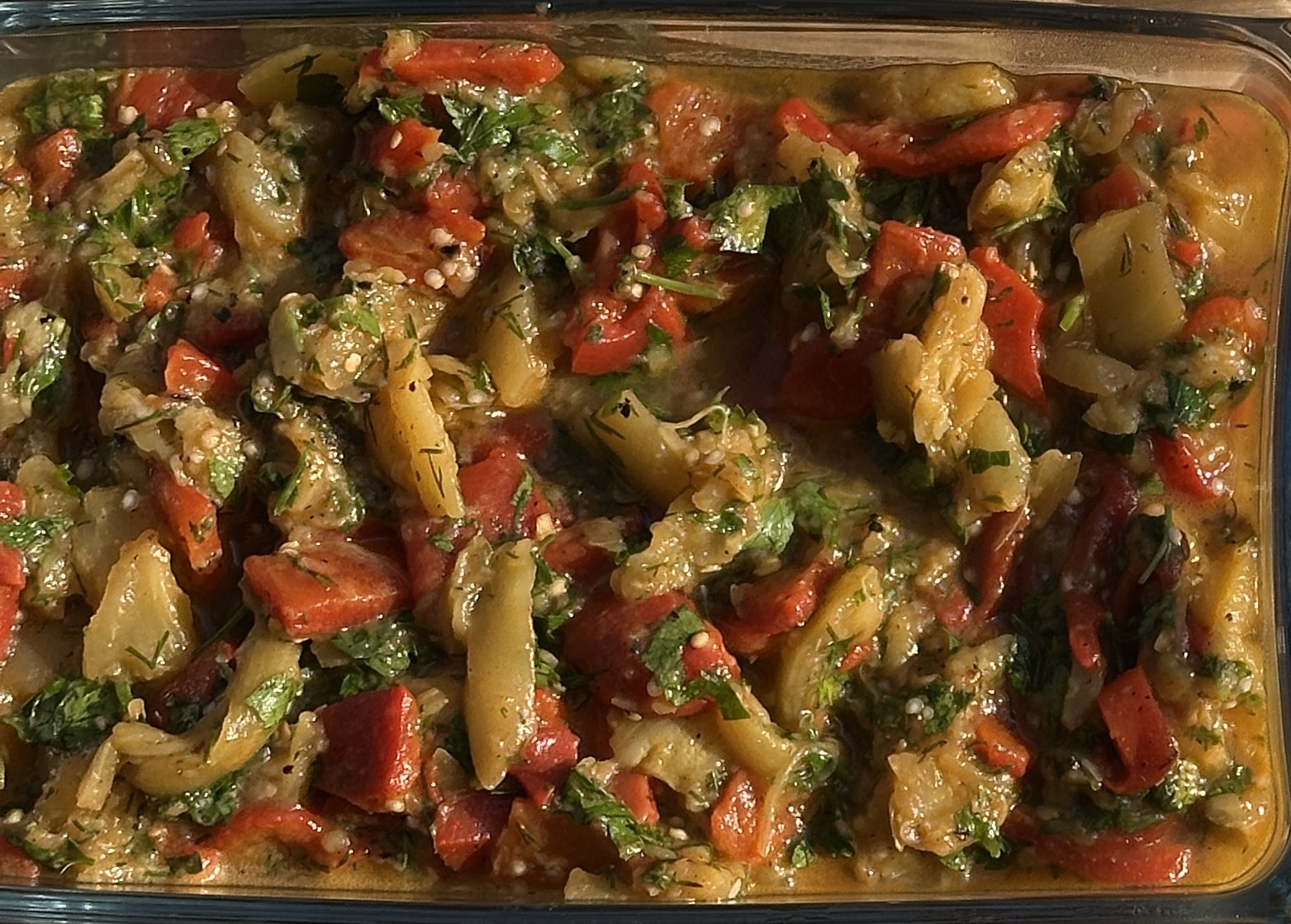 Köz Patlıcan Salatası