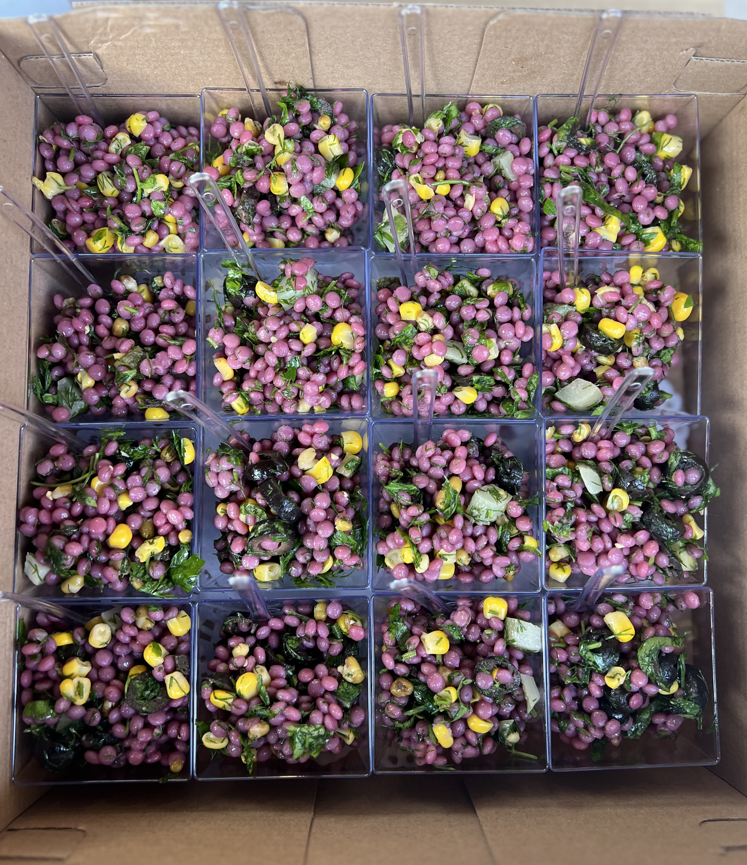 Mor kuskus salatası