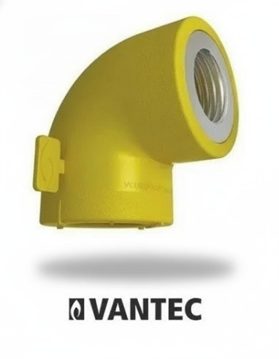 VANTEC CODO C/INSERTO H 90º 20X1/2 P/GAS