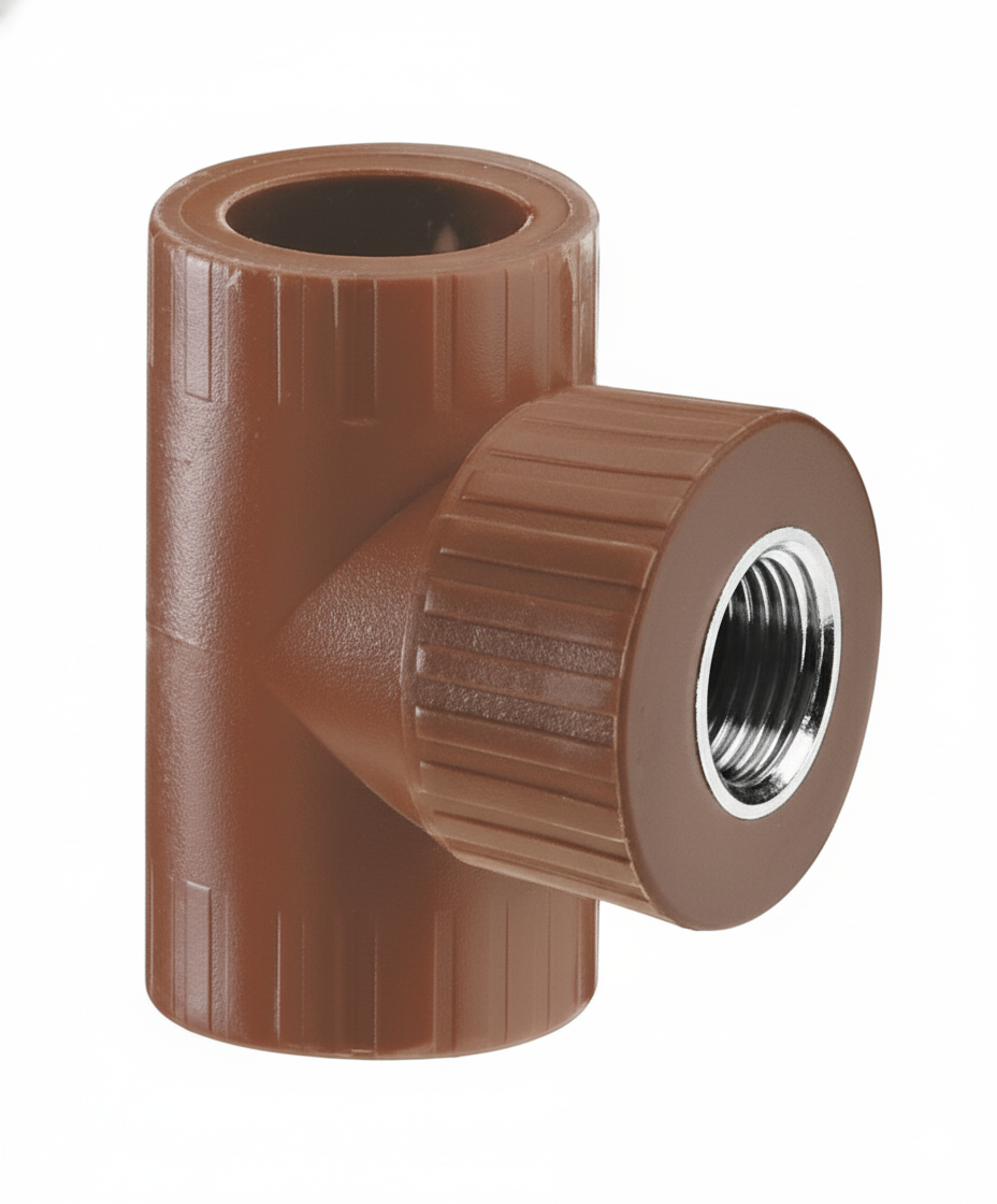  TEE FUSIÓN 1 ROSCA METALICA