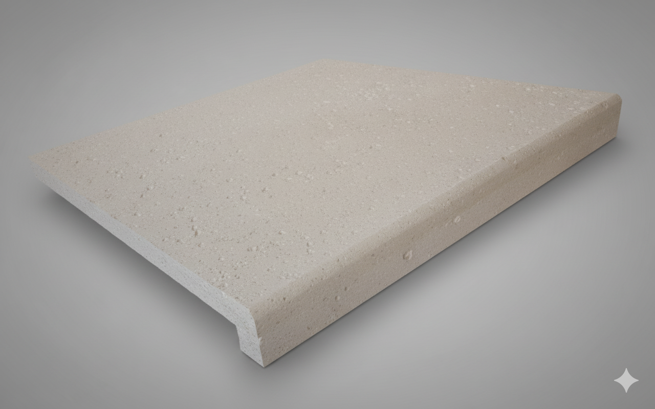 Borde atérmico travertilit crema