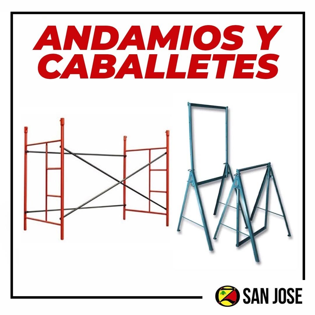 Andamios y caballetes