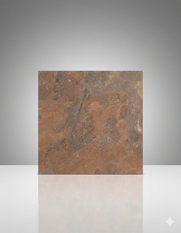 PORCELANATO OXIDO OSCURO 1º 61X61