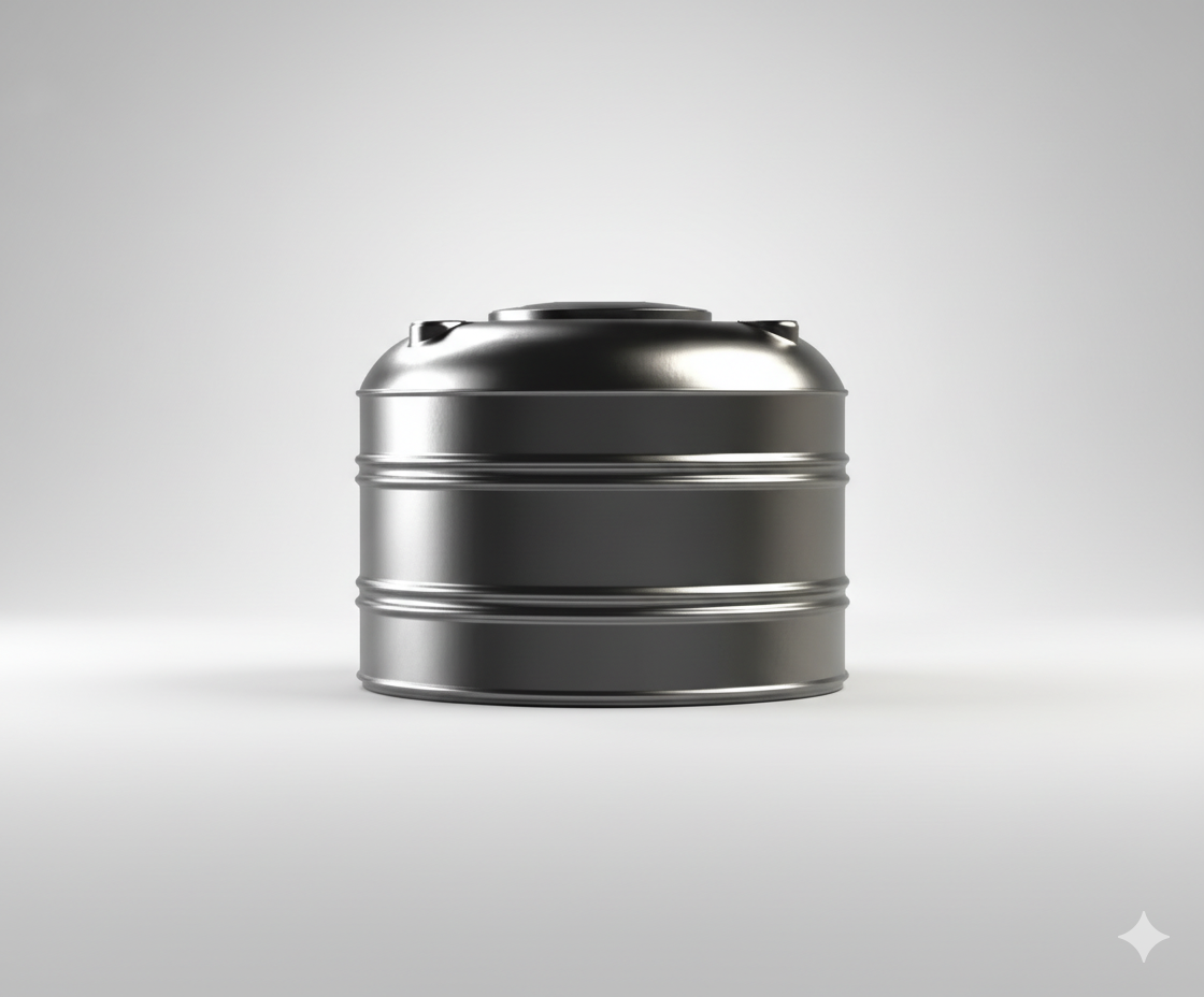 Tanque de acero inoxidable 500 lt