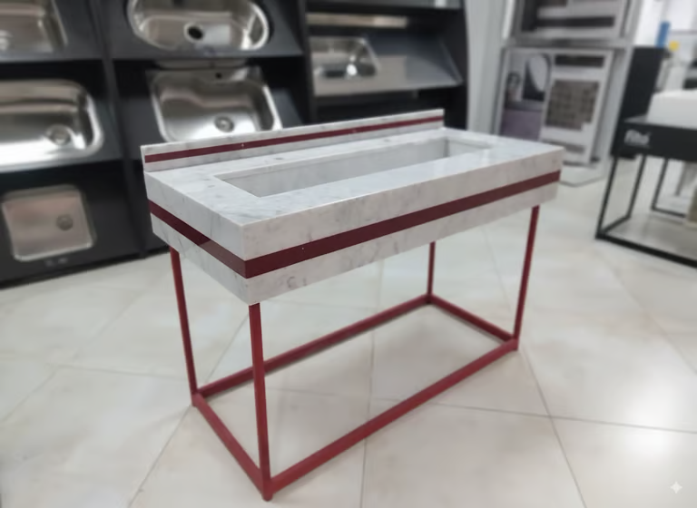 -Vanitory de mármol