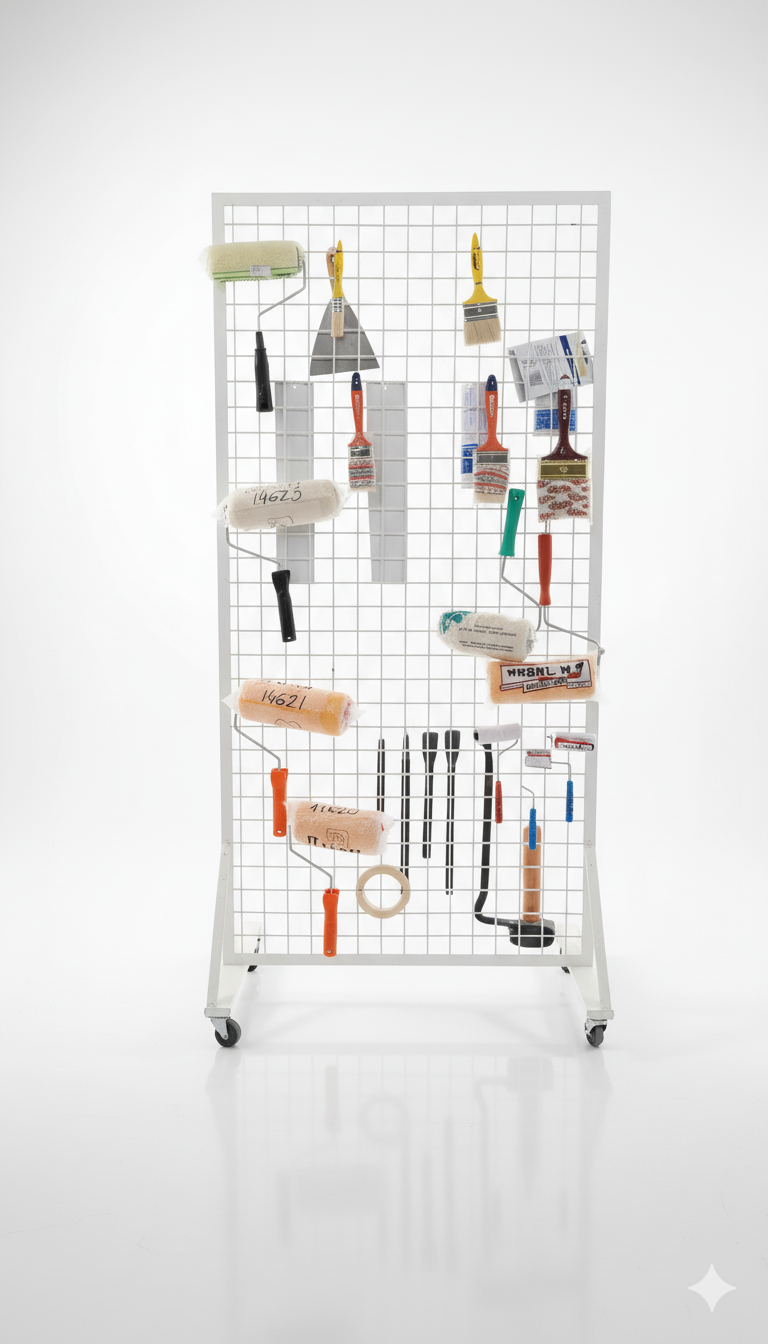 Pinceles y rodillos diferentes medidas