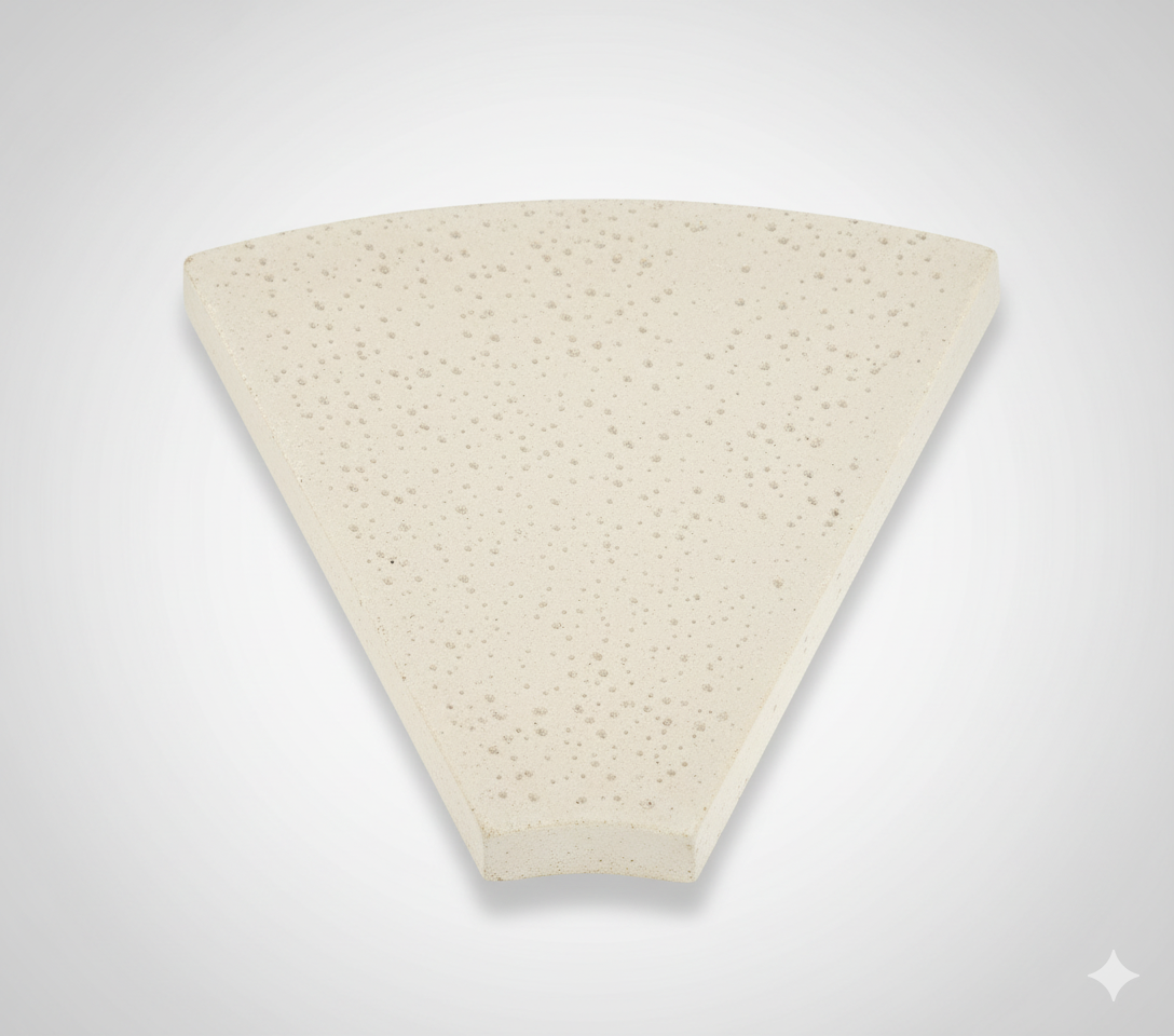 BORDE TRAV. ATÉRMICO CURVO 40X20 CREMA