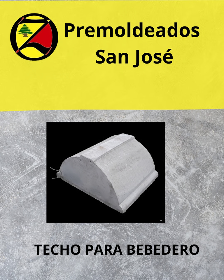 Techo para bebedero