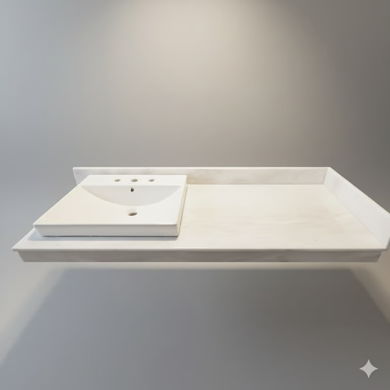 Vanitory Marmol Cristal White