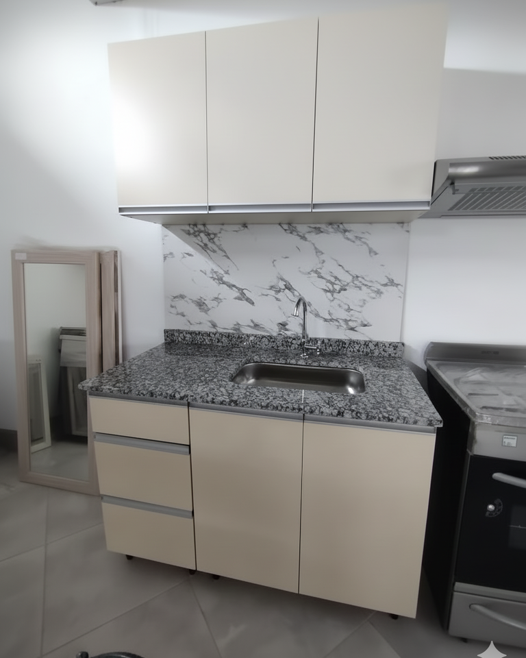 Bajo mesada y alacena