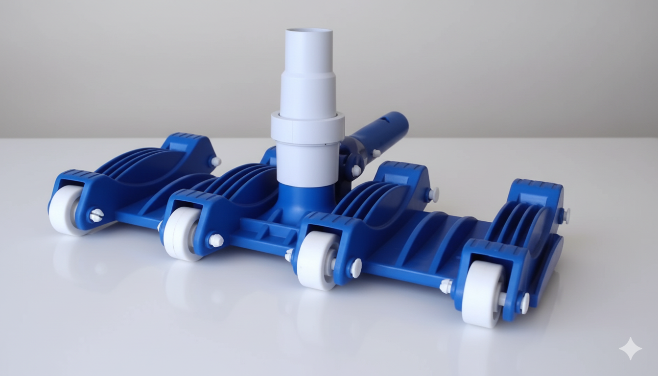 VULCANO LIMPIAFONDO 8 RUEDAS FIJAS