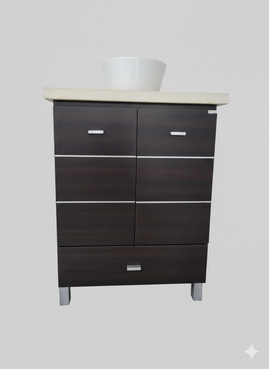 VANITORY COLGANTE 60 ENCHAPADO WENGUE ATENAS