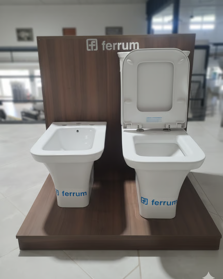 Set inodoro / bidet largo Ferrum