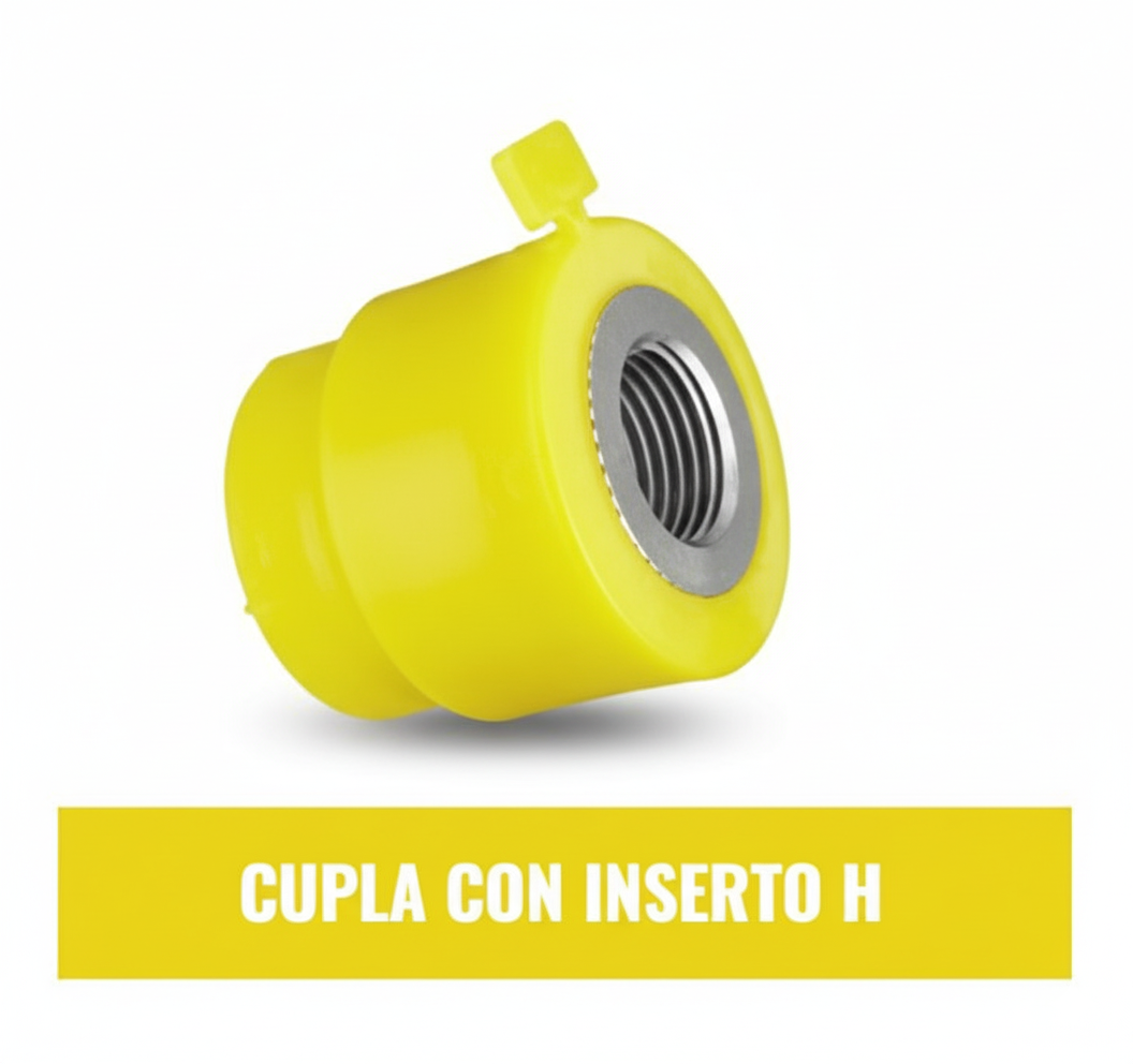 • VANTEC CUPLA C/INSERTO H 20X1/2 P/GAS