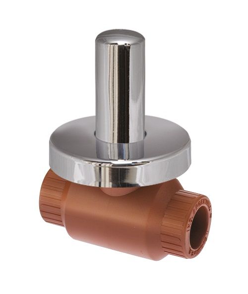 LLAVE PASO VALVULA FUSION 1/2 C/CAMP.