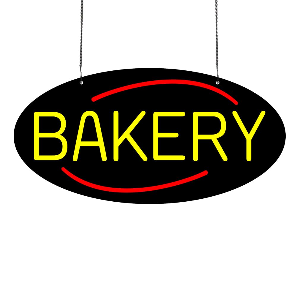 Led Bakery Neon Sign, 16"x8"