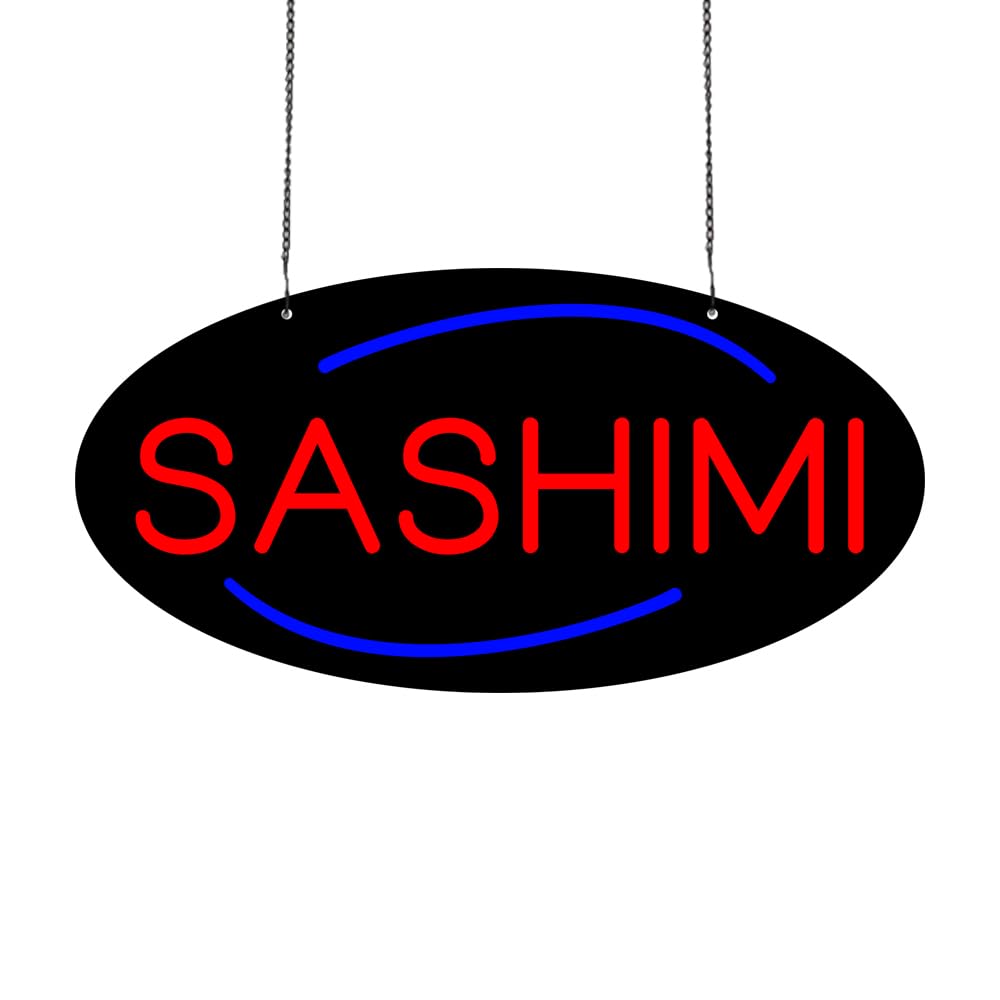 Led Sashimi Neon Sign, 20"x10"