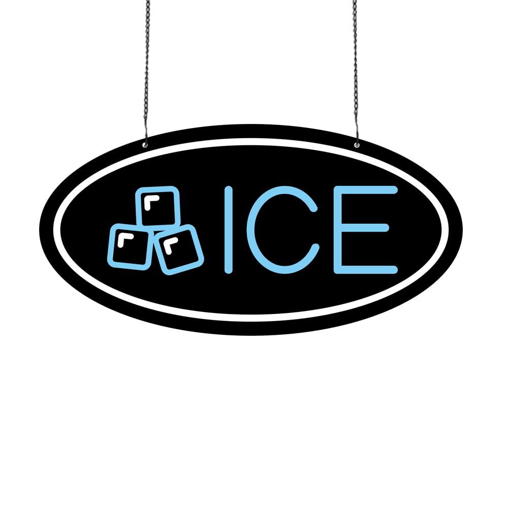 LED Ice Neon Sign, 20"x10"