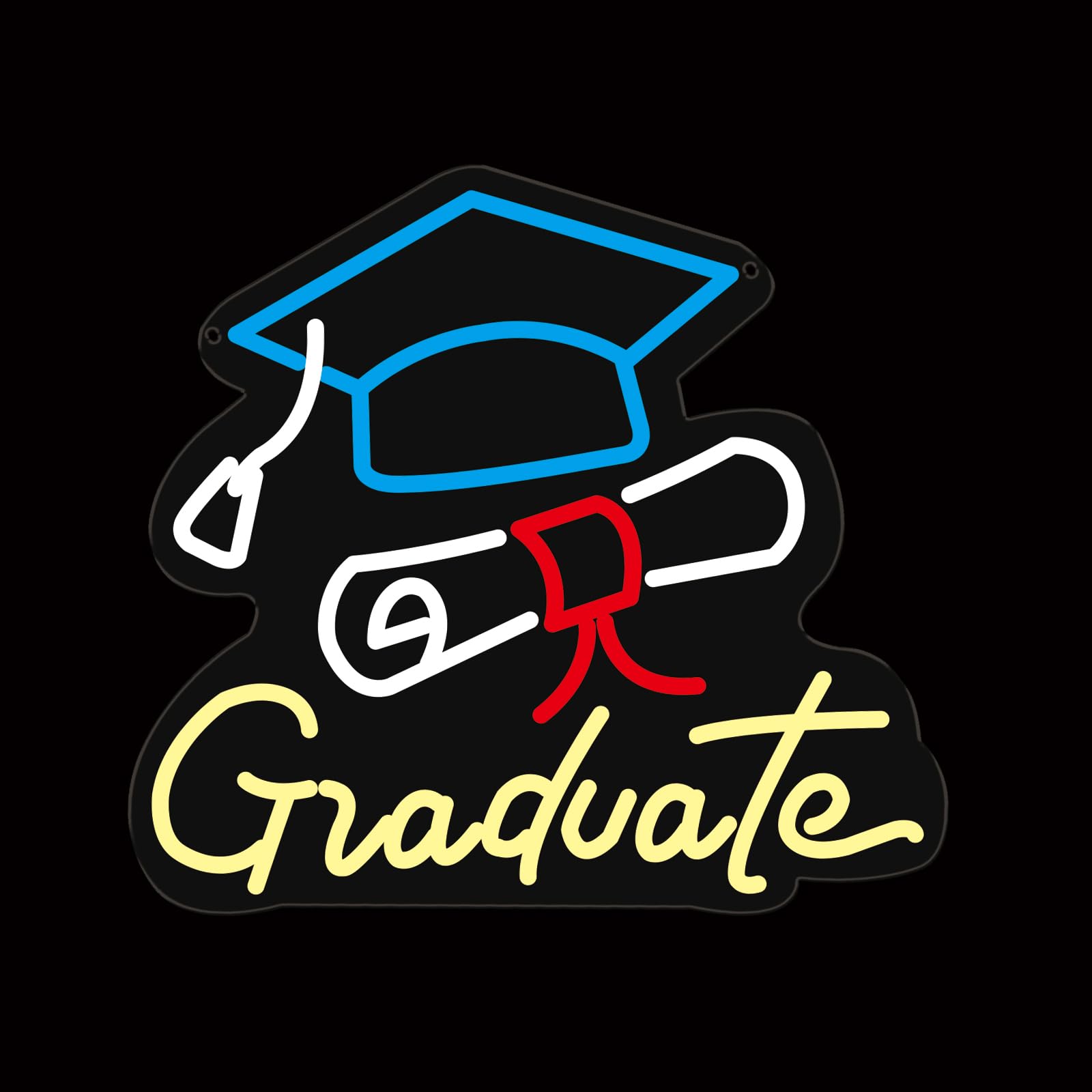 Class Of 2025 Graduation Neon Sign, 15"x15"