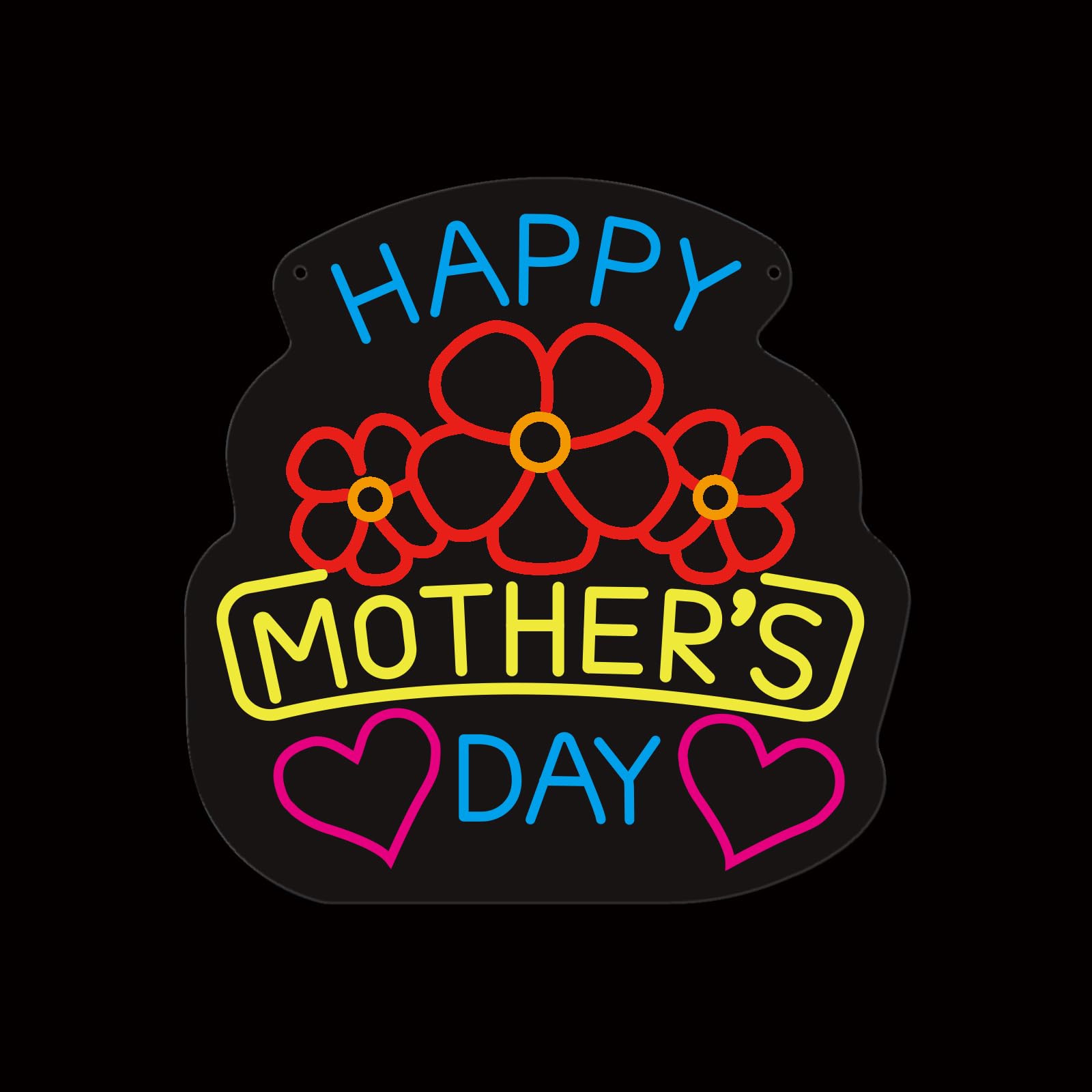Happy Mother's Day Neon Sign, 20"x20"