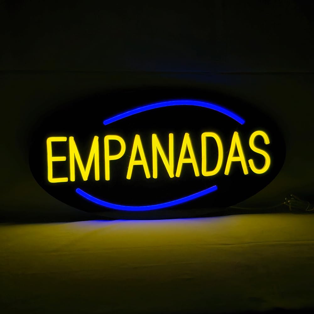 LED Empanadas Neon Sign, 20"x10"