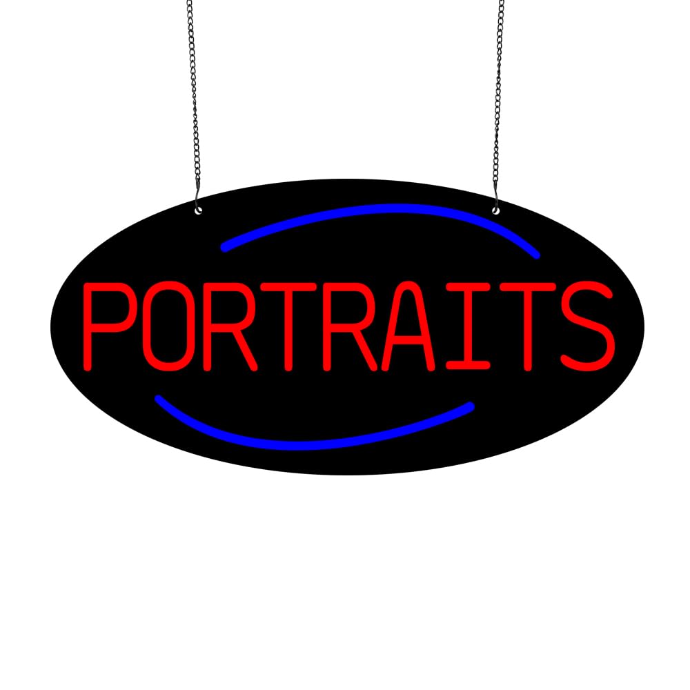 Led Portraits Neon Sign, 20"x10"