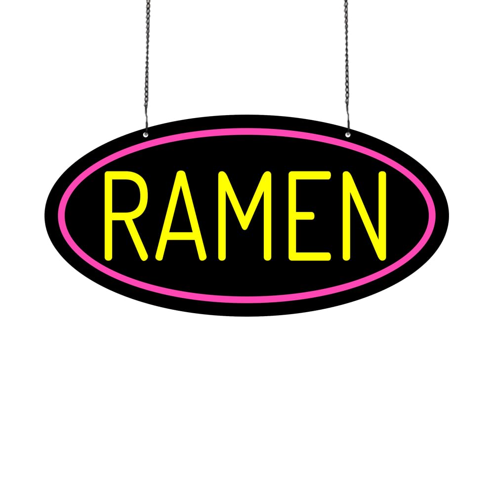 LED Ramen Neon Sign, 16"x8"