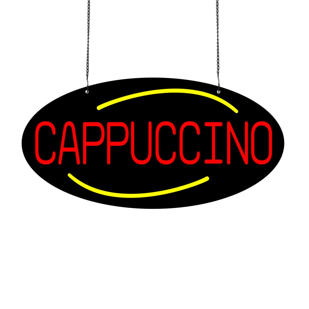 LED Cappuccino Neon Sign, 24"x12"