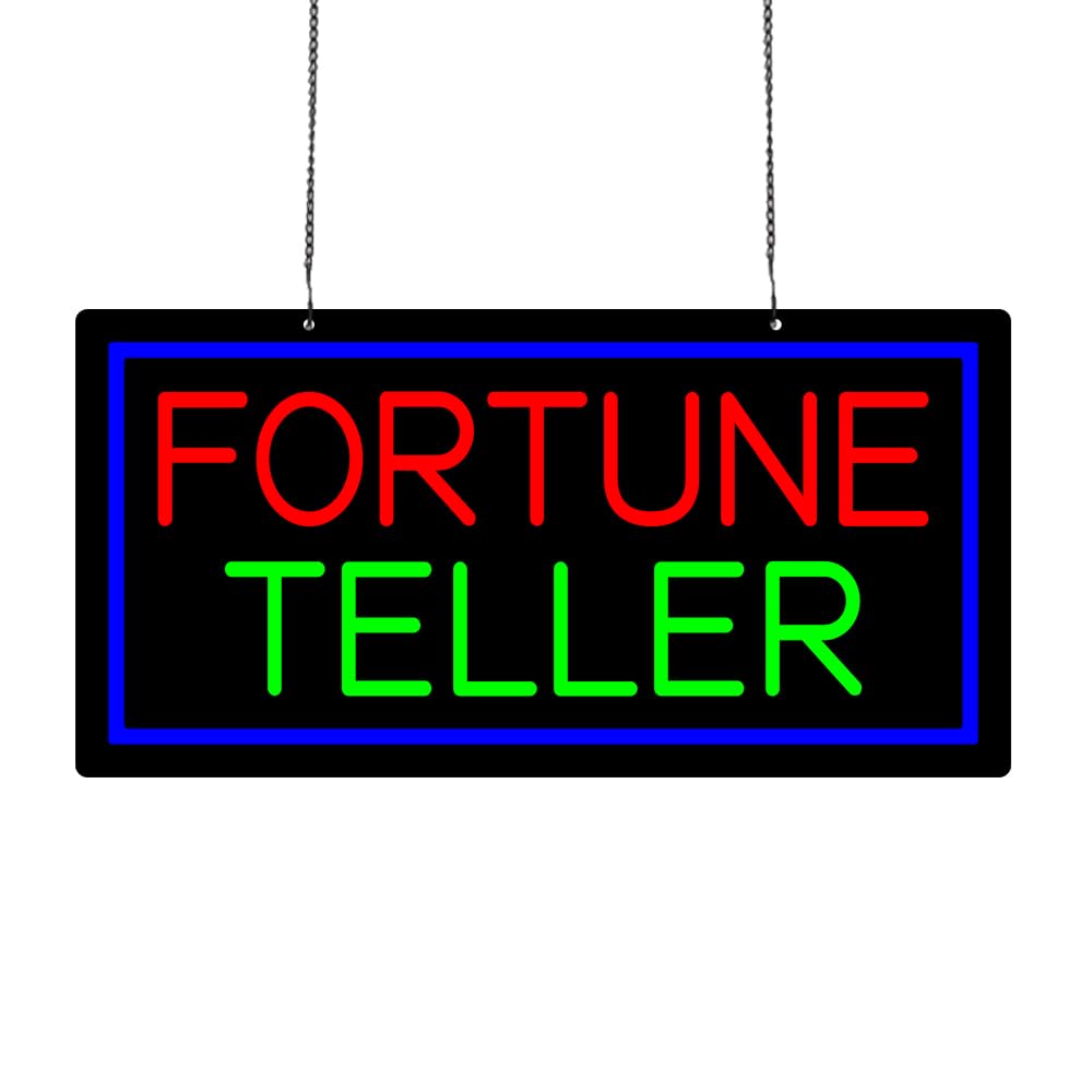 LED Forture Teller Neon Sign, 24"x12"