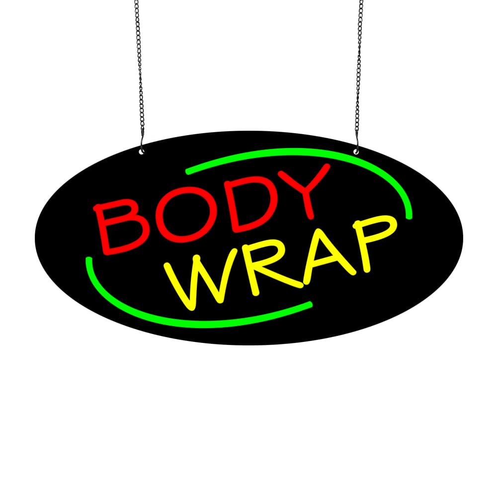 Led Body Wrap Neon Sign, 20"x10"