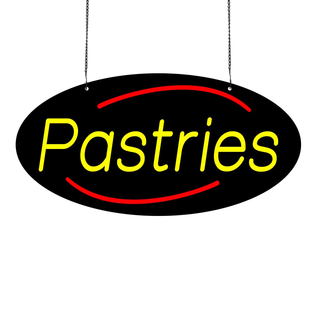 Led Pastries Neon Sign, 20"x10"