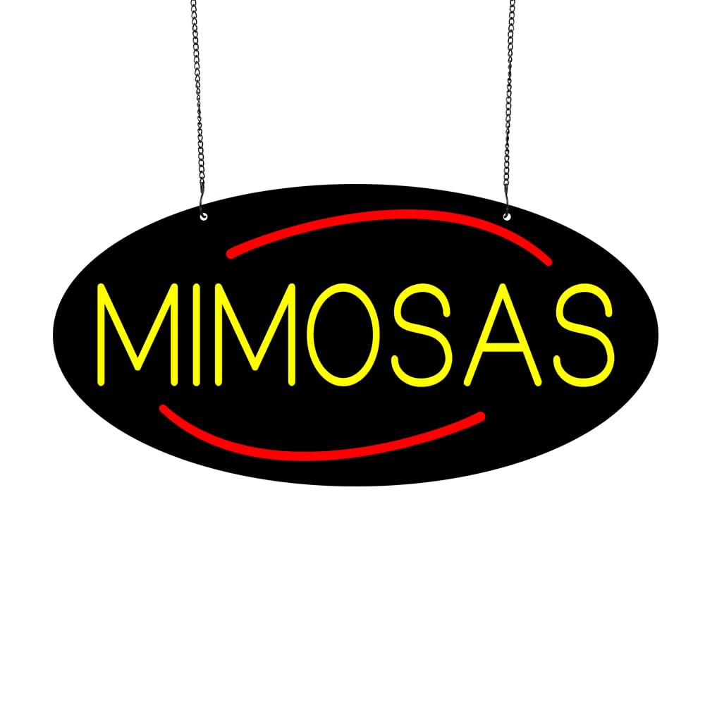 LED Mimosas Neon Sign, 20"x10"