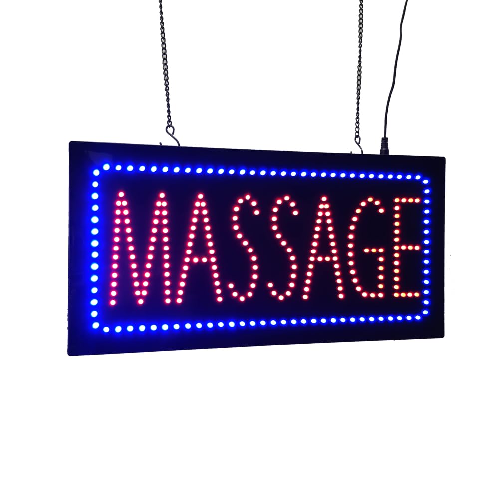 LED Massage Sign, 20"x10"