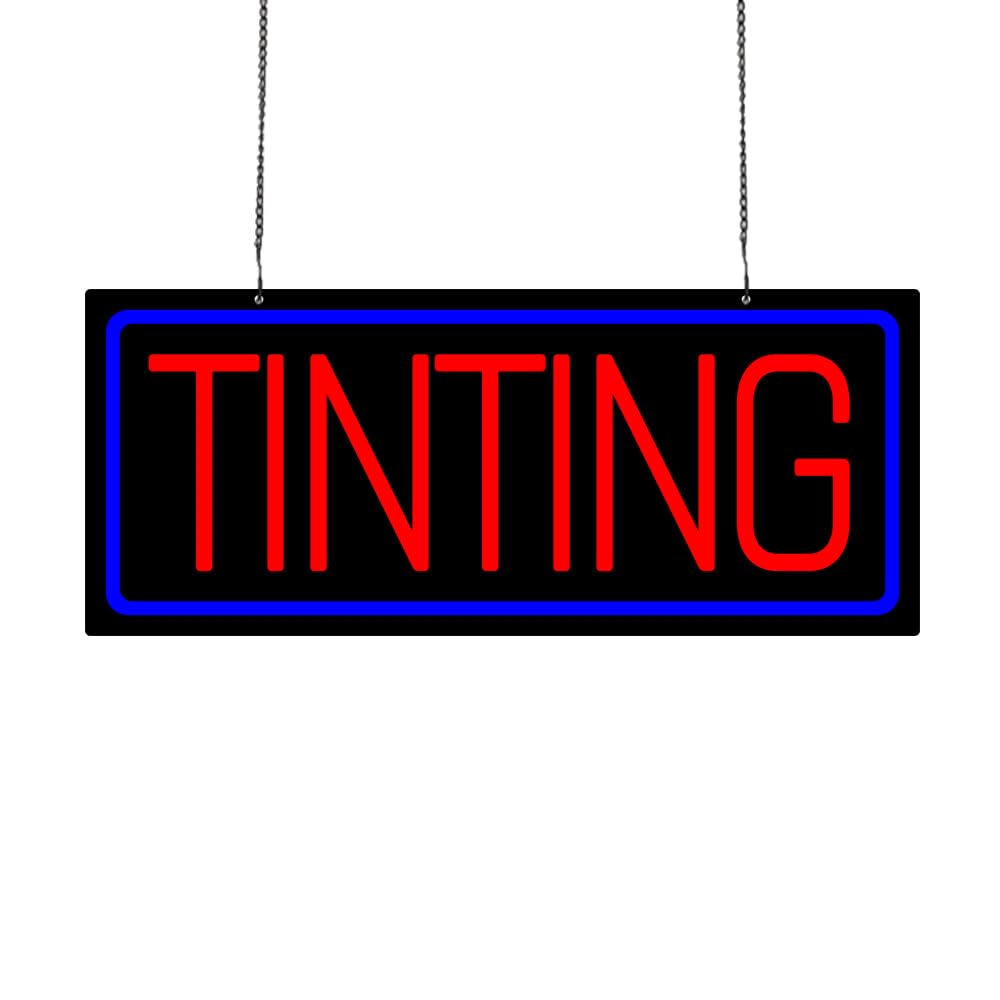 Led Tinting Neon Sign, 20"x8.3"