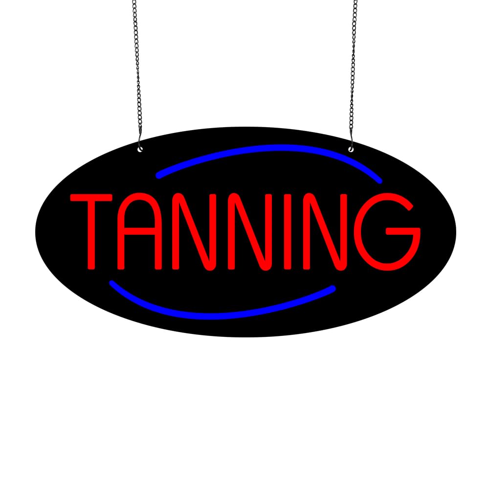 Led Tanning Neon Sign, 20"x10"