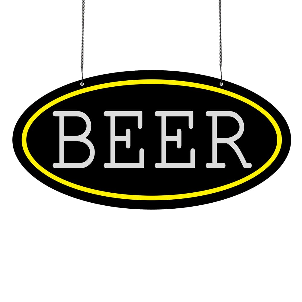 Led Beer Neon Sign, 16"x8"