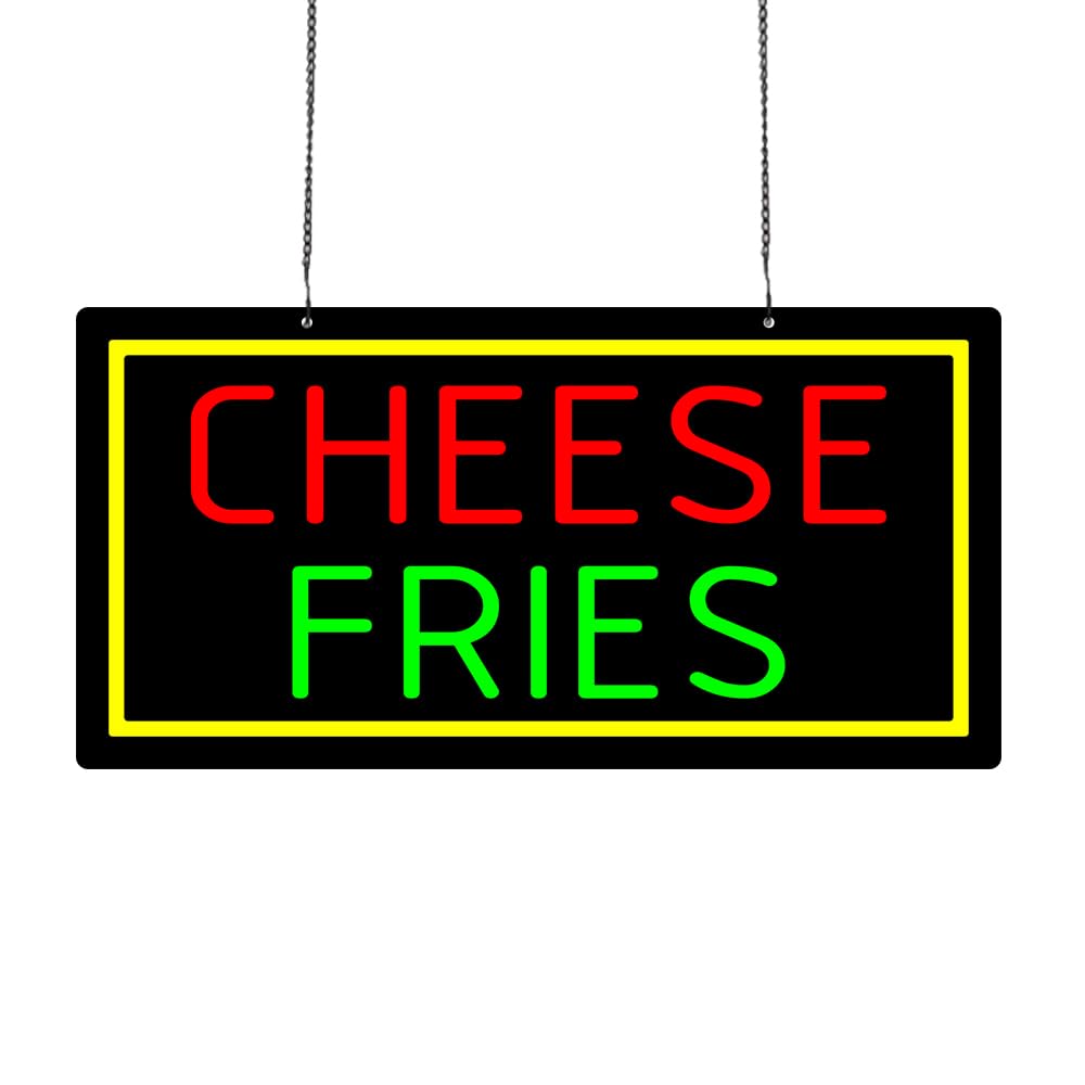 Led French Fries Sign, 20"x10"