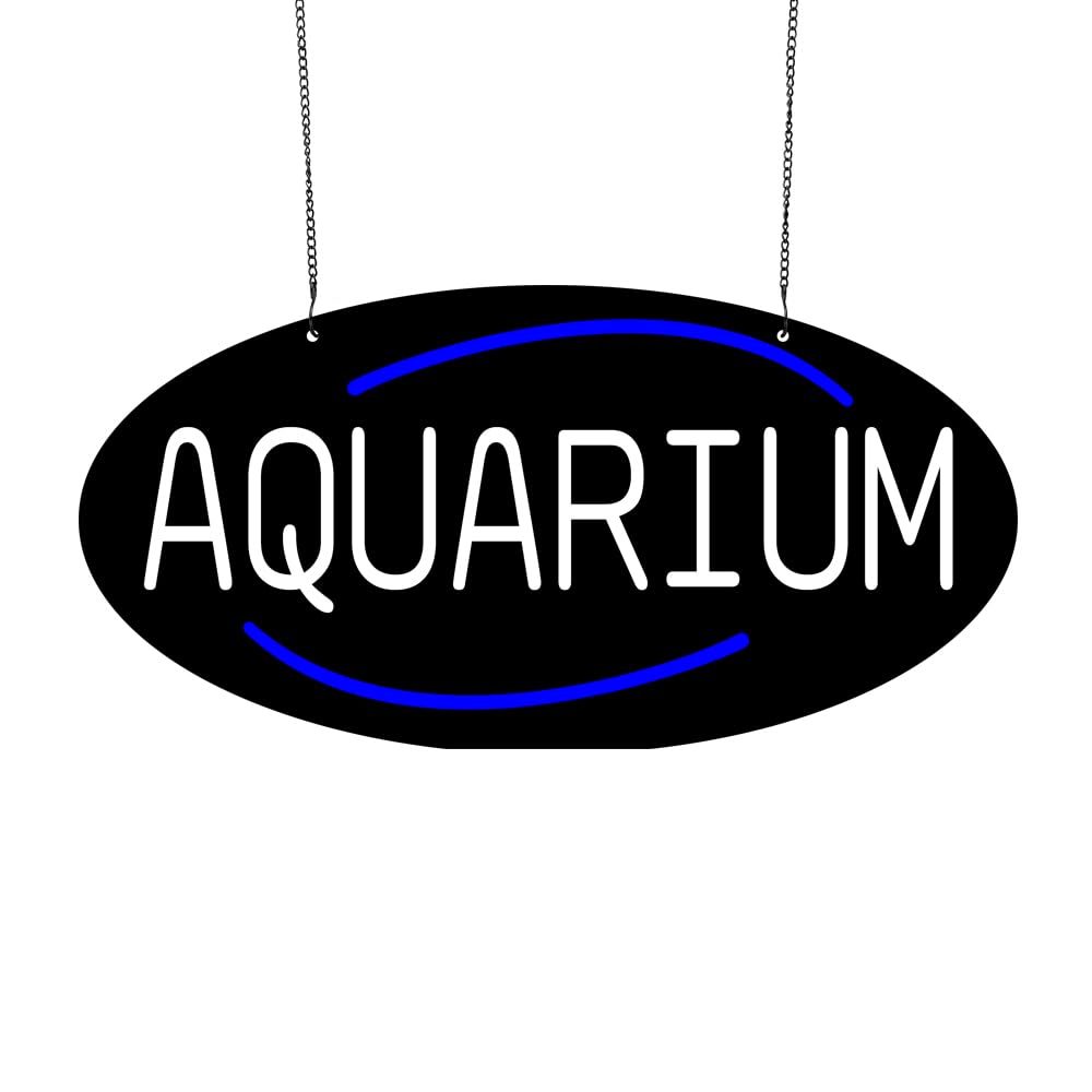 LED Aquarium Neon Sign, 20"x10"