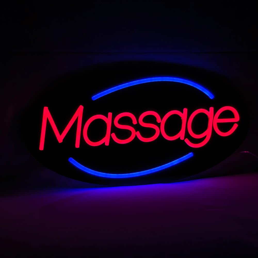 LED Massage Neon Sign, 20"x10"