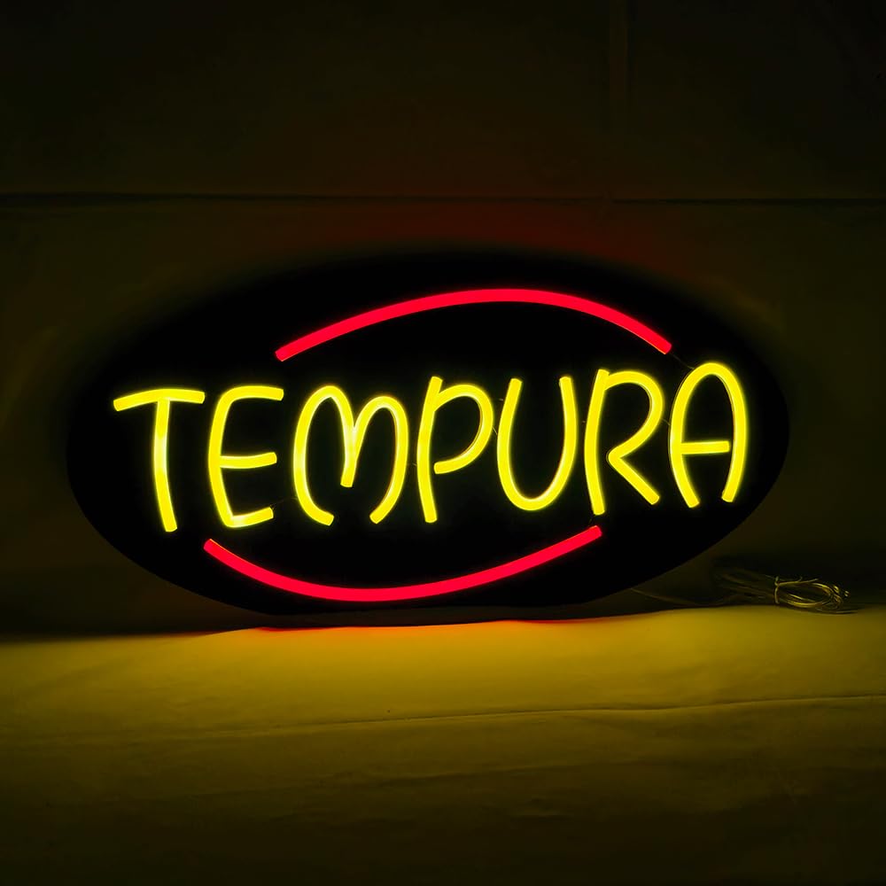 Led Tempura Neon Sign, 20"x10"