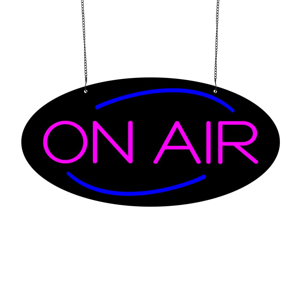 Led On Air Neon Sign, 20"x10"