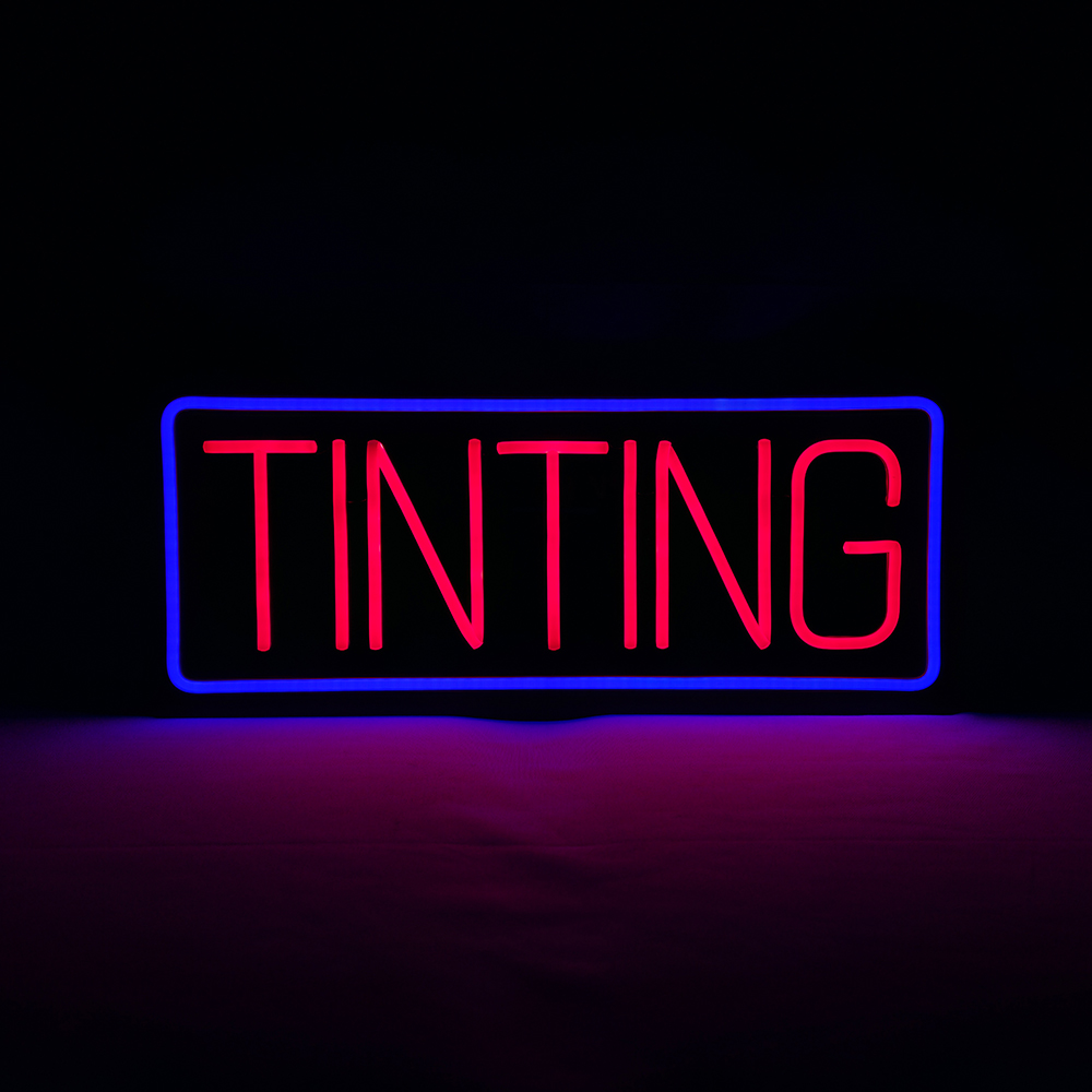 Led Tinting Neon Sign, 20"x8.3"