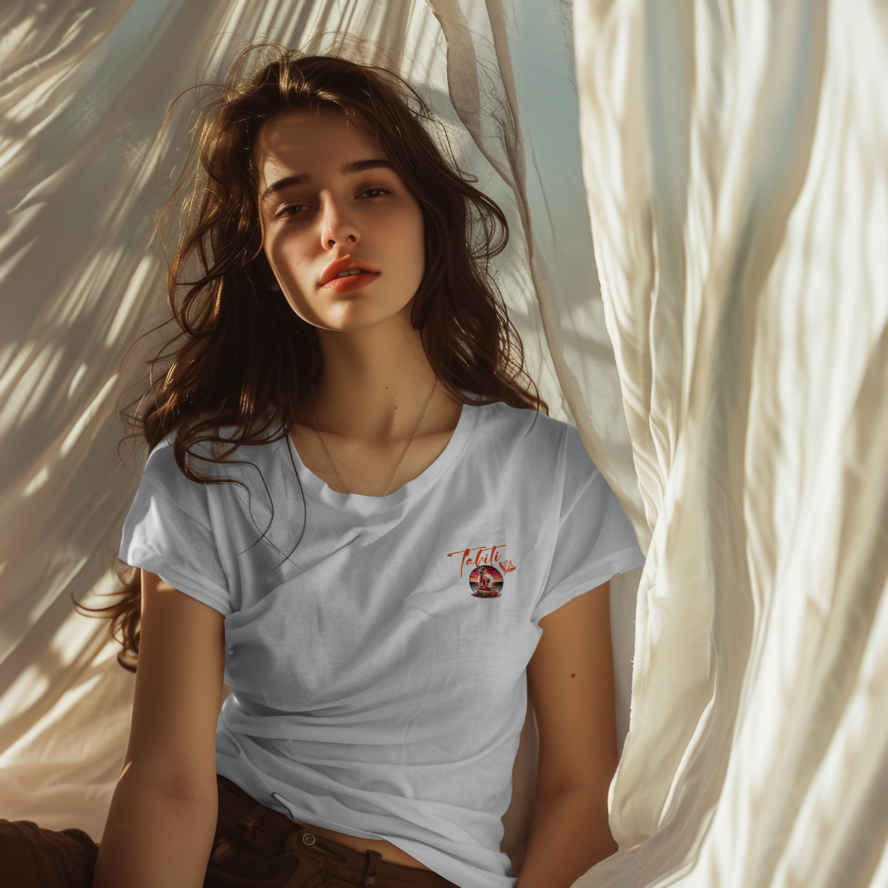 T-shirt Mahina 17.4825° S, 149.4875° W