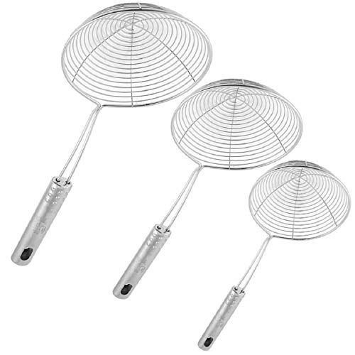 Stainless Steel Spider Strainer Set