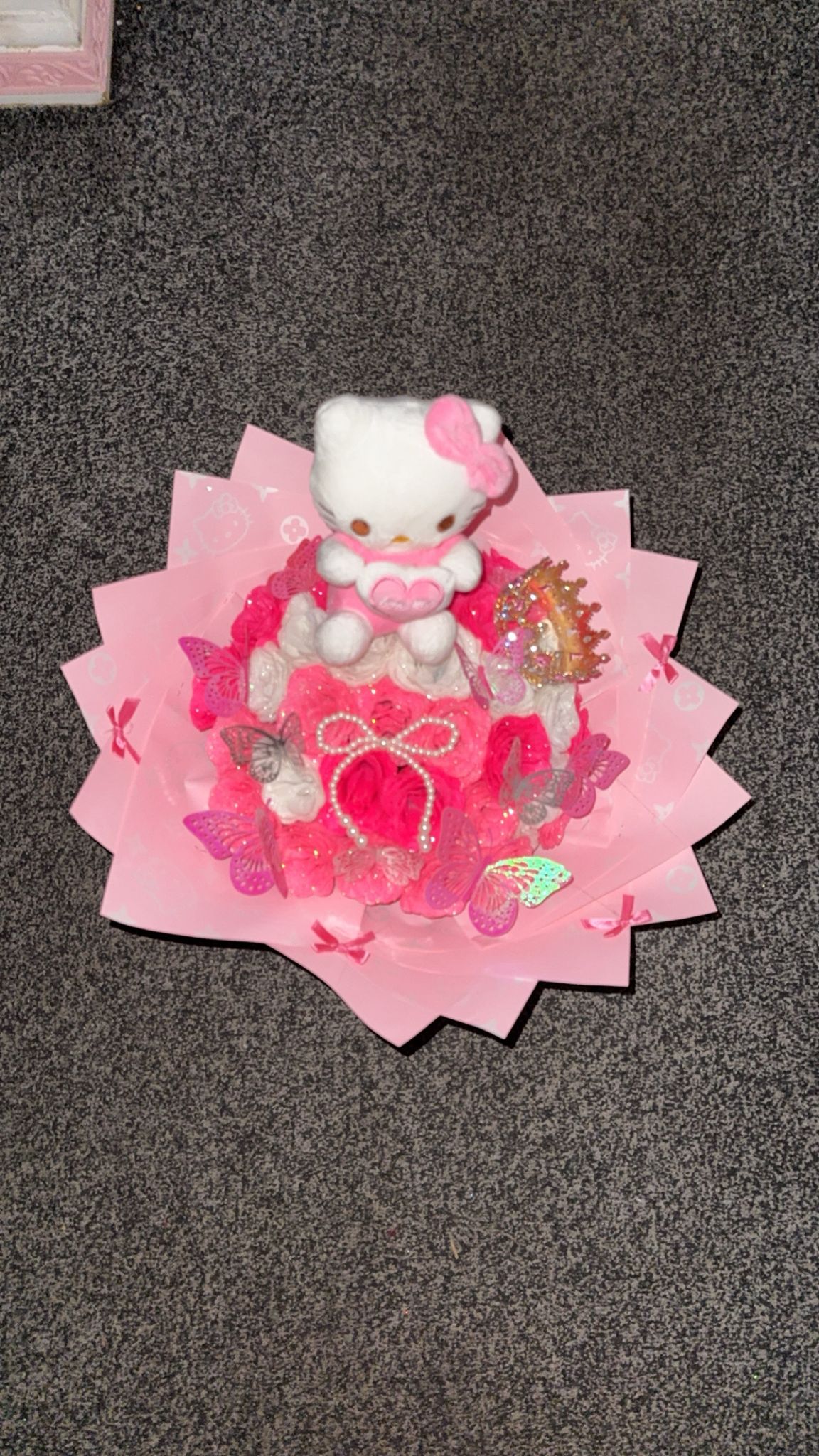 Glitter Rose Bouquet