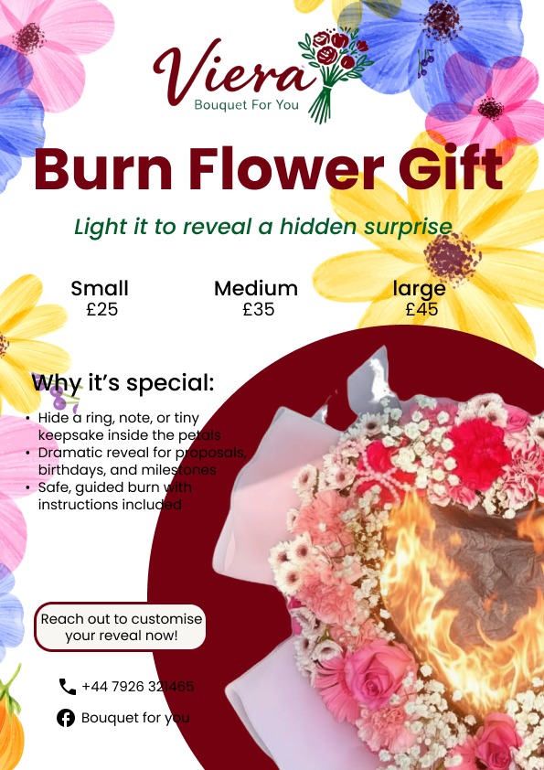 Burn Flower Gift