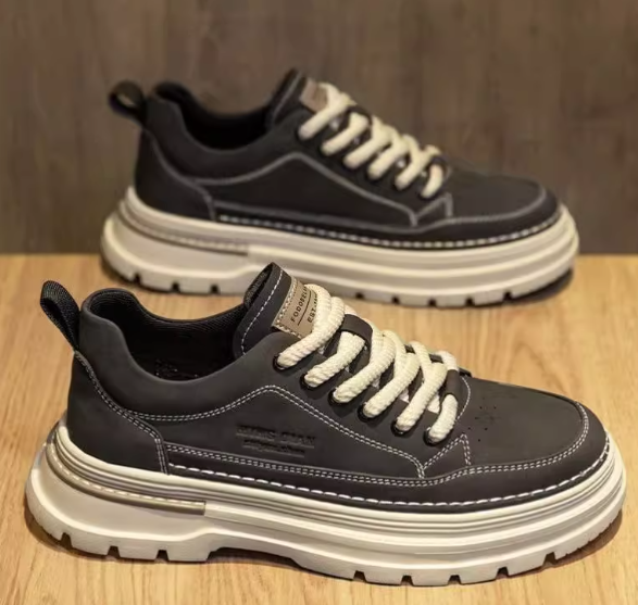 Chunky Black Sneakers