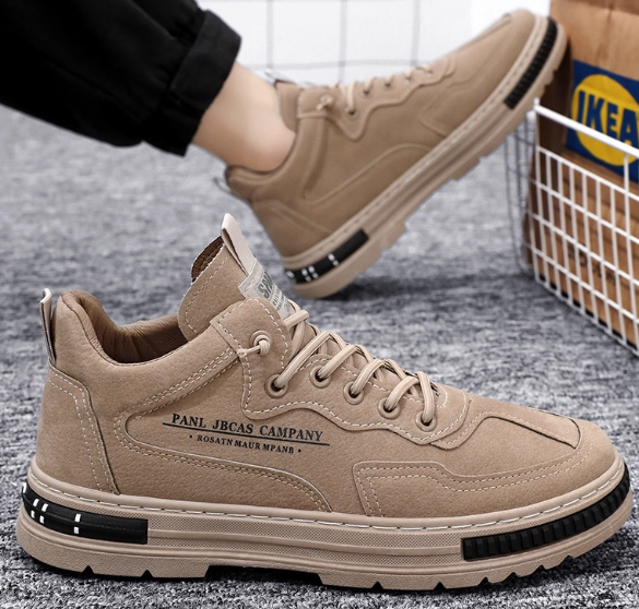 Men's Casual Black Sneakers